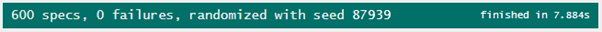 Unit test duration after improvements