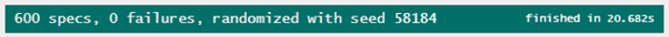 Unit test duration before improvements