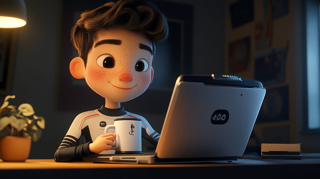Shows Quippy my favourite assistant